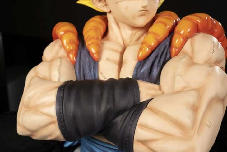 Dragon Ball KDC Gogeta SSJ Bust Life Size Resin Statue - Image 6