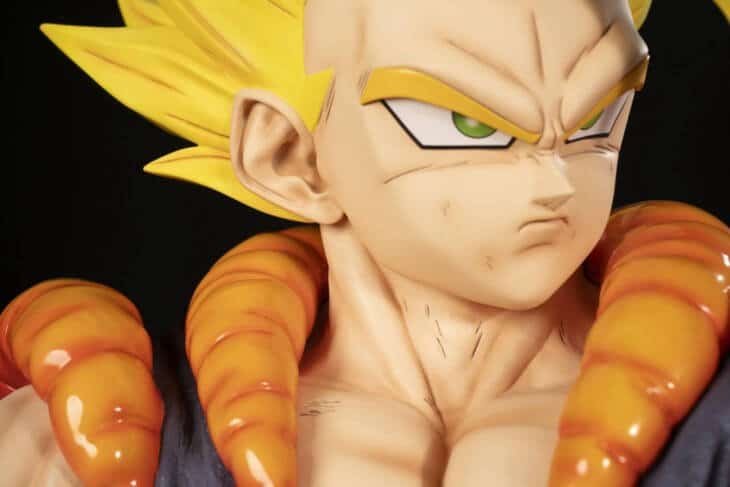 Dragon Ball KDC Gogeta SSJ Bust Life Size Resin Statue - Image 9