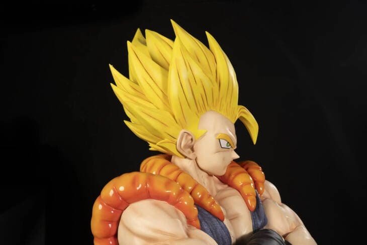 Dragon Ball KDC Gogeta SSJ Bust Life Size Resin Statue - Image 11